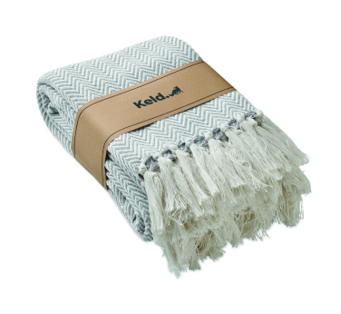 Logotrade Firmengeschenke das Foto: Decke recycelter Polycotton