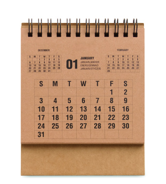 Logotrade Logogeschenke das Foto: 4-Jahres-Tischkalender