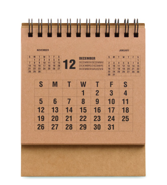 Logotrade Geschäftsgeschenke das Foto: 4-Jahres-Tischkalender