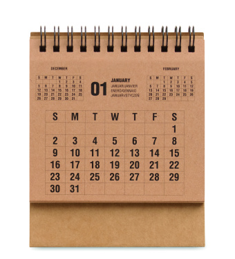 Logotrade Werbeartikel das Foto: 4-Jahres-Tischkalender