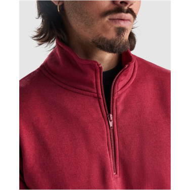 Logotrade Geschäftsgeschenke das Foto: Aneto Pullover mit Viertelreißverschluss