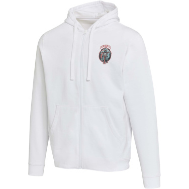 Logotrade Geschäftsgeschenke das Foto: Jasper Kapuzenpullover aus recycelter 280 g/m², Bio Baumwolle (OCS) unisex