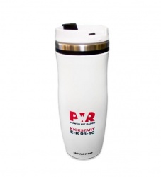 Thermos with Power Hit Radio logo