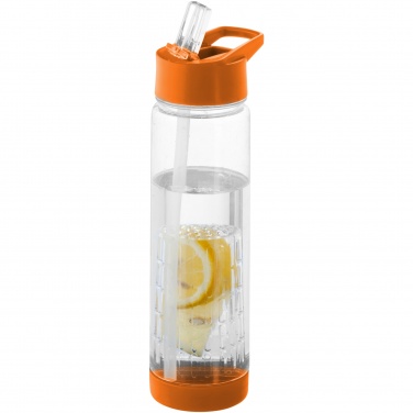 Logo trade promotional merchandise picture of: Tutti-frutti 740 ml Tritan™ infuser sport bottle