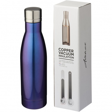 Logo trade promotional gifts image of: Vasa Aurora 500 ml copper vacuum insulated water bottle