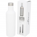 Pinto 750 ml copper vacuum insulated bottle, White