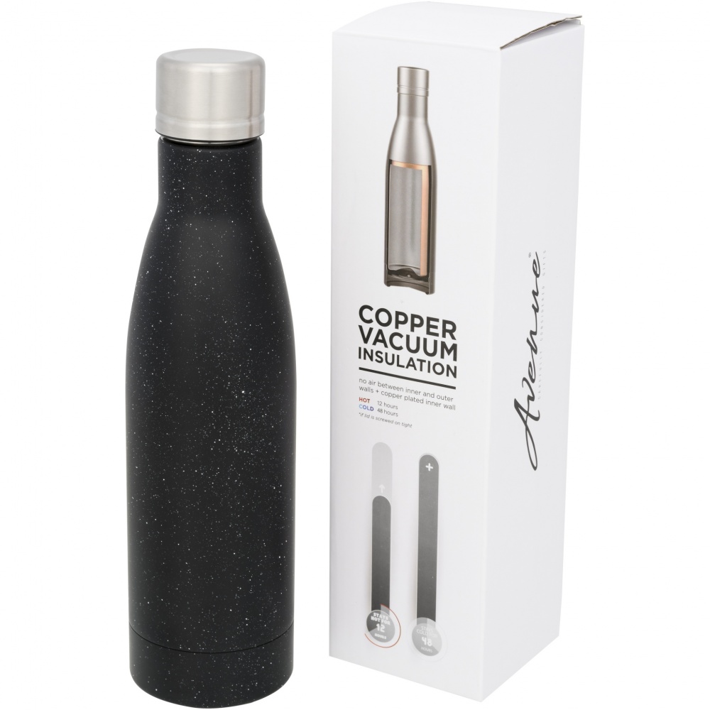 Logo trade corporate gifts picture of: Vasa 500 ml speckled copper vacuum insulated bottle