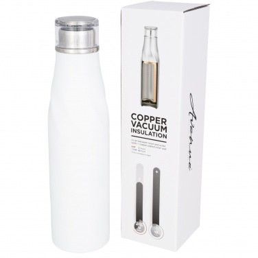 Logo trade corporate gifts image of: Hugo 650 ml seal-lid copper vacuum insulated water bottle