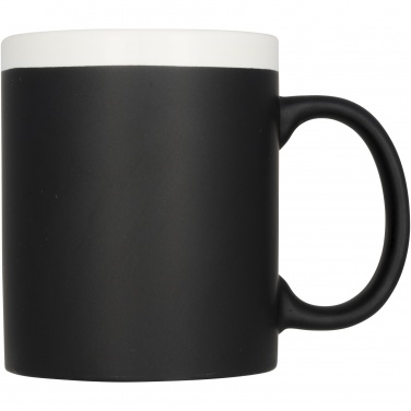 Logo trade promotional items image of: Chalk-write 330 ml ceramic mug