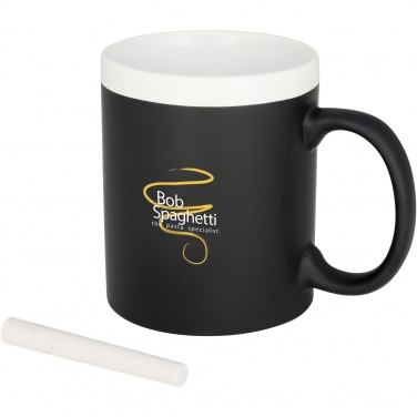 Logo trade corporate gift photo of: Chalk-write 330 ml ceramic mug