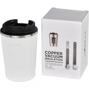 Logo trade promotional merchandise photo of: Leak-proof copper vacuum insulated tumbler Thor, 360 ml