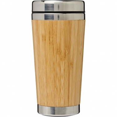 Logotrade corporate gift picture of: Bambus 450 ml tumbler with bamboo outer