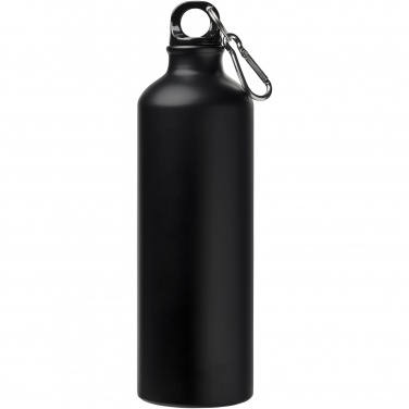 Logo trade promotional gifts picture of: Oregon 770 ml matte water bottle with carabiner