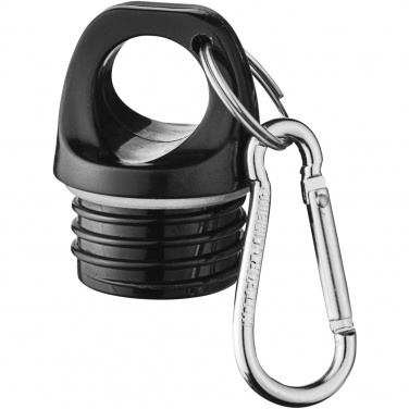 Logotrade corporate gift picture of: Oregon 770 ml matte water bottle with carabiner