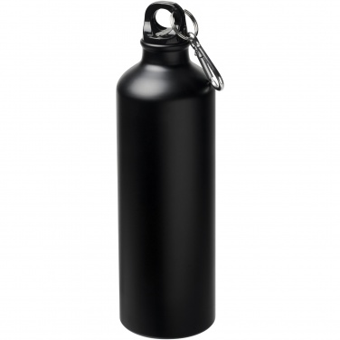 Logo trade promotional gift photo of: Oregon 770 ml matte water bottle with carabiner