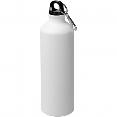 Logo trade promotional merchandise image of: Oregon 770 ml matte water bottle with carabiner