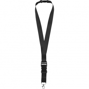 Logo trade promotional gifts picture of: Yogi lanyard detachable buckle break-away closure