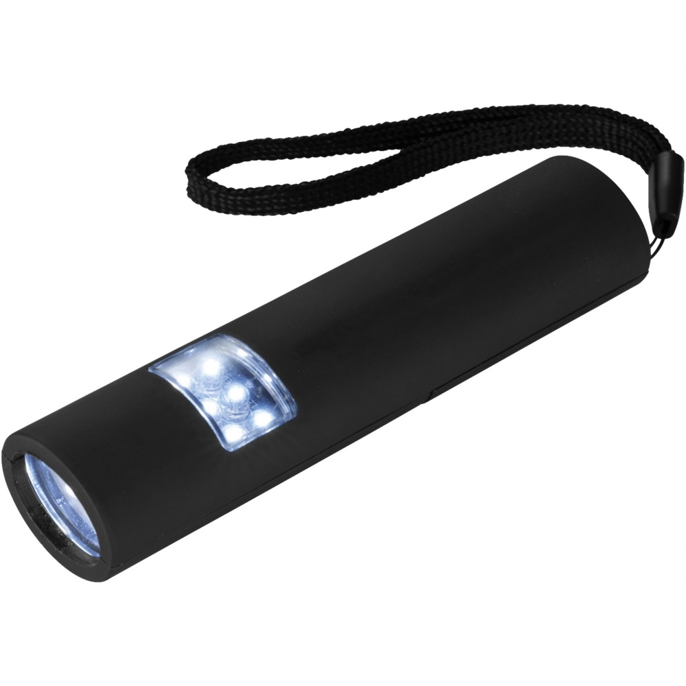 Logo trade promotional merchandise photo of: Mini-grip LED magnetic torch light