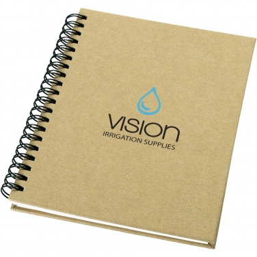 Logotrade promotional giveaways photo of: Mendel recycled notebook