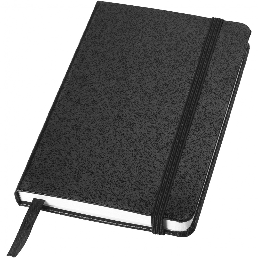 Logo trade promotional merchandise photo of: Classic A6 hard cover pocket notebook