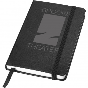 Logo trade corporate gifts image of: Classic A6 hard cover pocket notebook