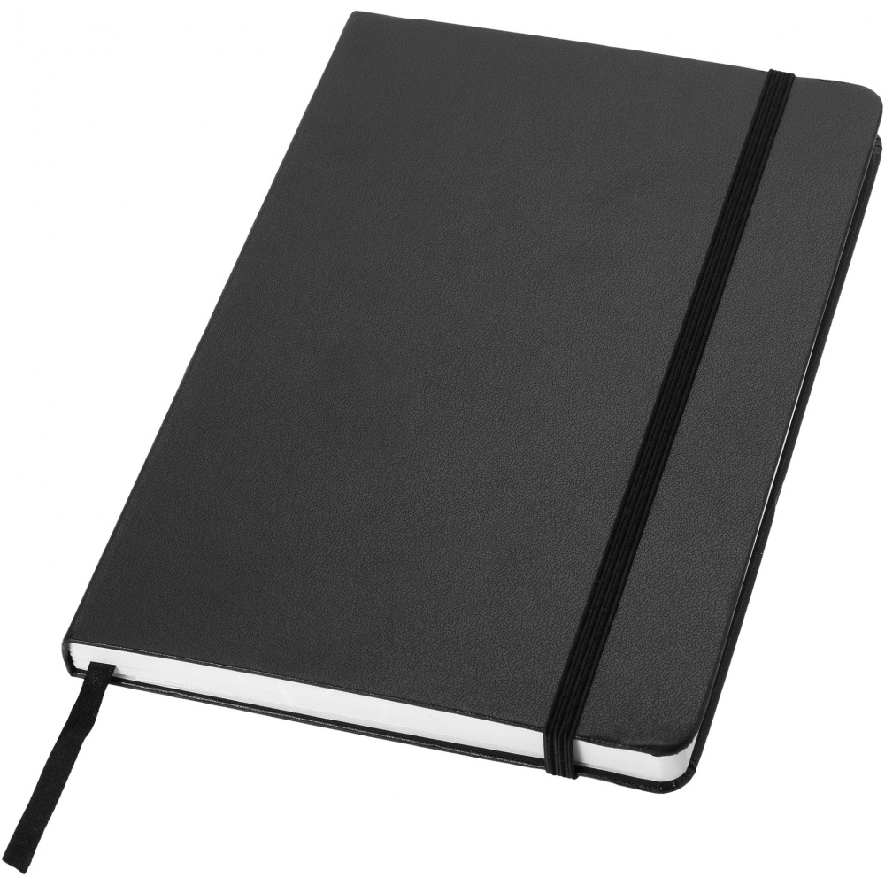 Logo trade business gifts image of: Classic A5 hard cover notebook