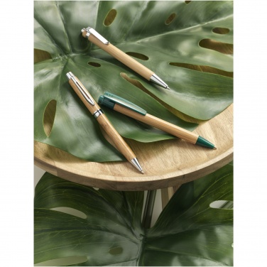 Logo trade promotional gift photo of: Celuk bamboo ballpoint pen