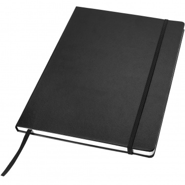 Logo trade promotional giveaway photo of: Executive A4 hard cover notebook