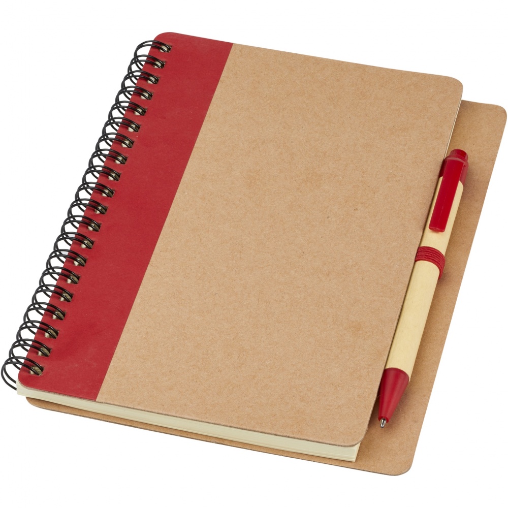 Logotrade corporate gift picture of: Priestly recycled notebook with pen