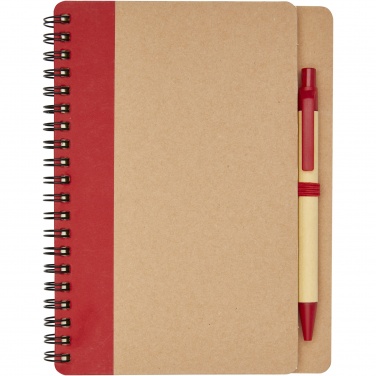 Logo trade promotional products picture of: Priestly recycled notebook with pen