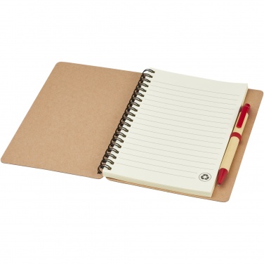 Logo trade promotional gift photo of: Priestly recycled notebook with pen