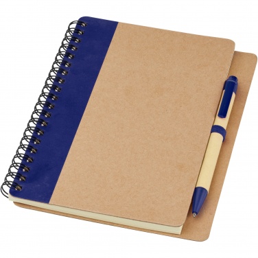 Logotrade promotional items photo of: Priestly recycled notebook with pen