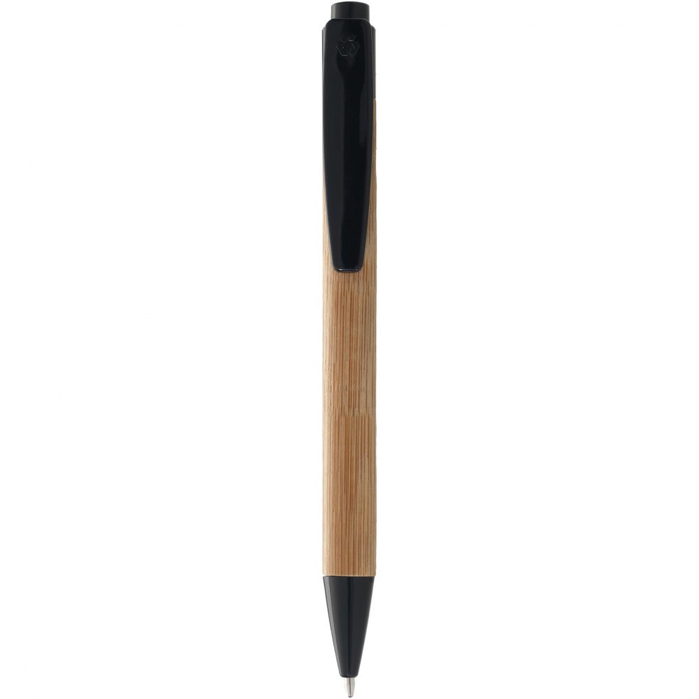 Logo trade business gift photo of: Borneo bamboo ballpoint pen