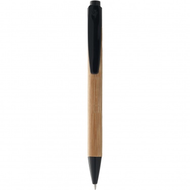 Logo trade promotional giveaway photo of: Borneo bamboo ballpoint pen