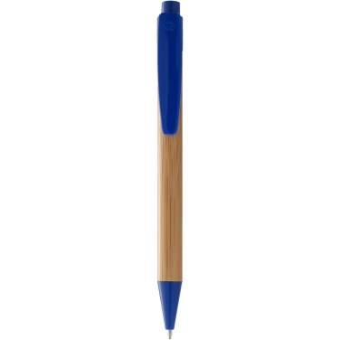 Logo trade promotional products image of: Borneo bamboo ballpoint pen