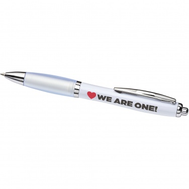 Logotrade advertising product picture of: Nash ballpoint pen with coloured barrel and grip