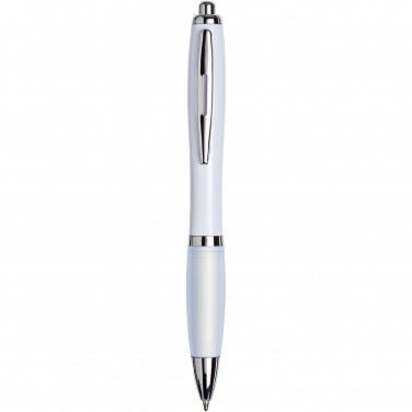 Logotrade promotional merchandise picture of: Nash ballpoint pen with coloured barrel and grip