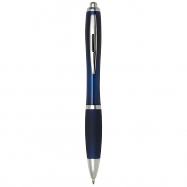 Logotrade business gift image of: Nash ballpoint pen with coloured barrel and grip