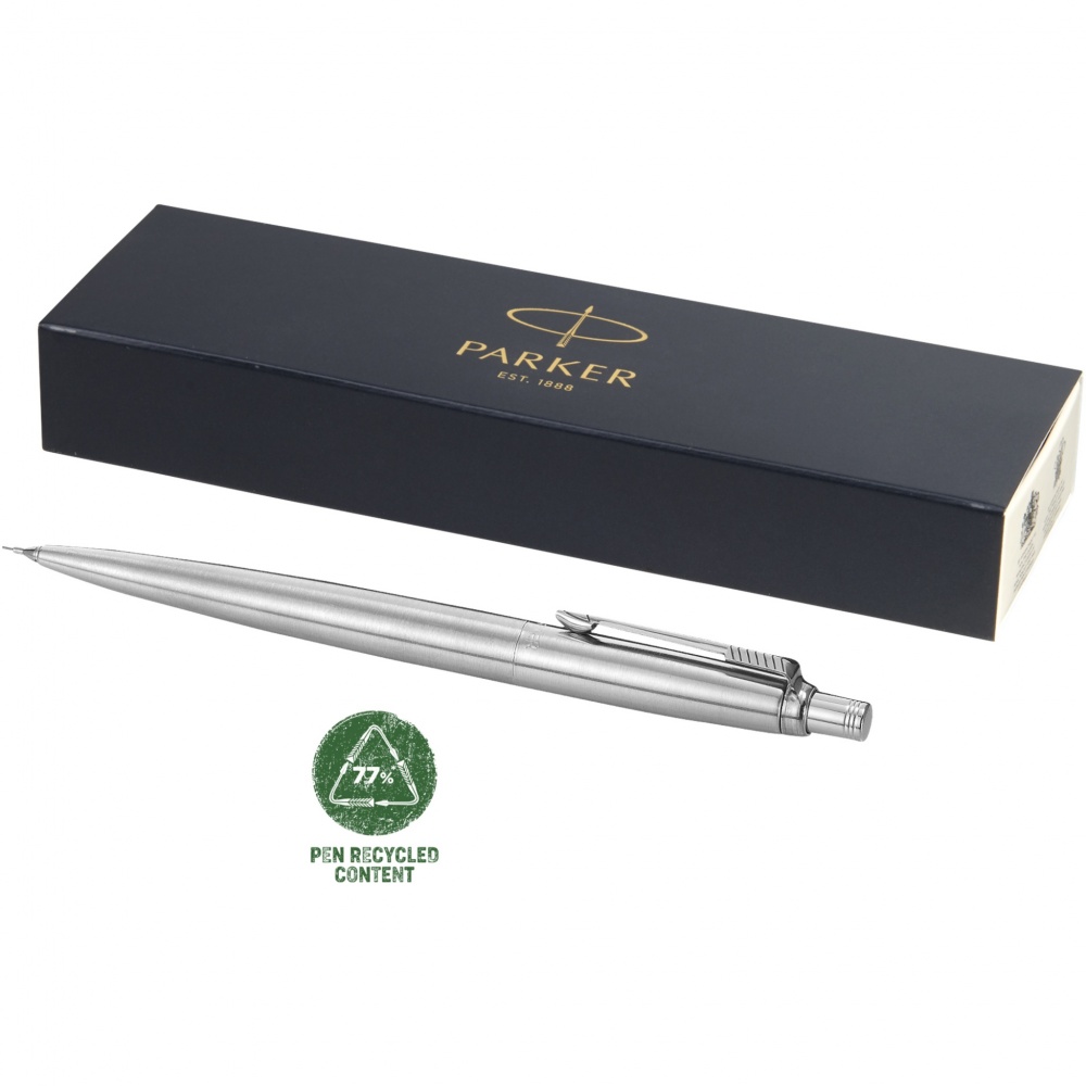 Logotrade advertising products photo of: Parker Jotter mechanical pencil with built-in eraser