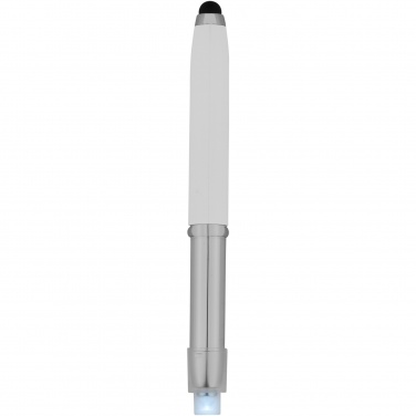 Logotrade promotional products photo of: Xenon stylus ballpoint pen with LED light