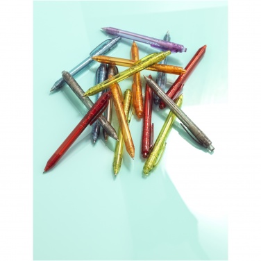 Logo trade advertising product photo of: Vancouver recycled PET ballpoint pen