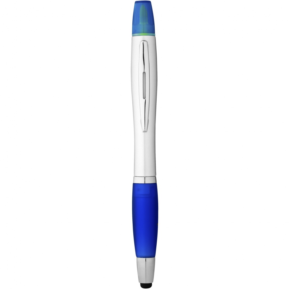 Logotrade business gift image of: Nash stylus ballpoint pen and highlighter