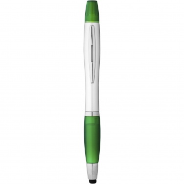 Logo trade promotional products picture of: Nash stylus ballpoint pen and highlighter