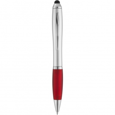 Logotrade business gift image of: Nash stylus ballpoint with coloured grip