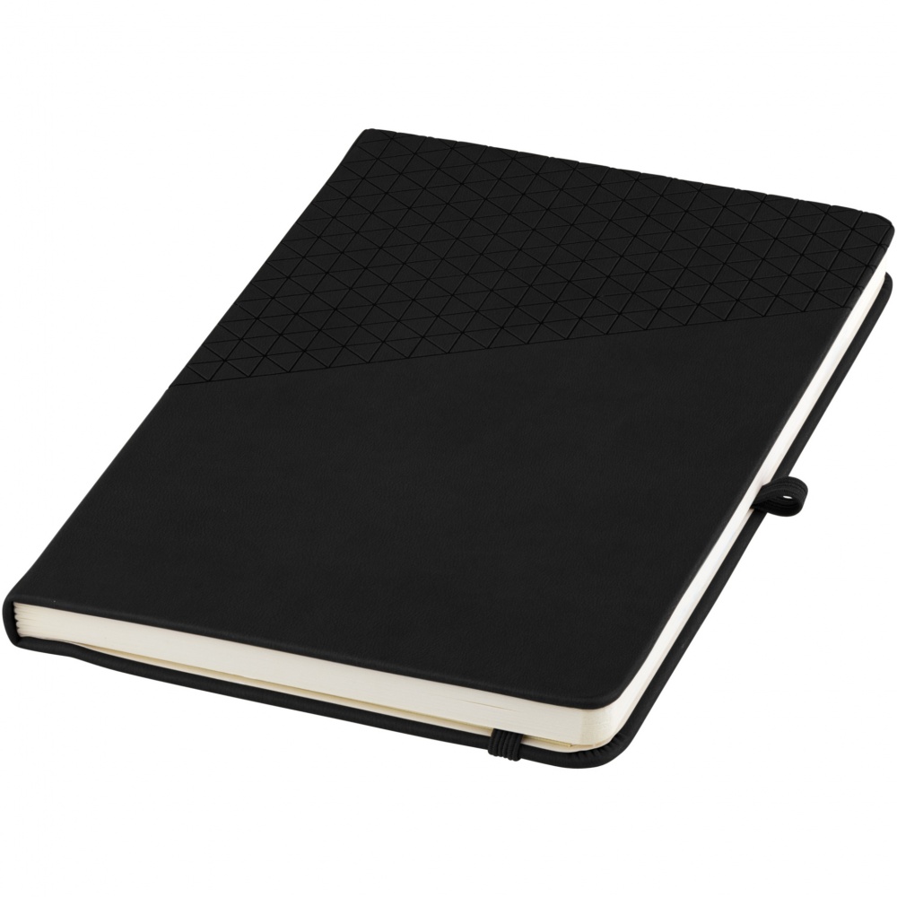 Logo trade business gifts image of: Theta A5 hard cover notebook