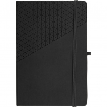 Logo trade promotional gifts image of: Theta A5 hard cover notebook