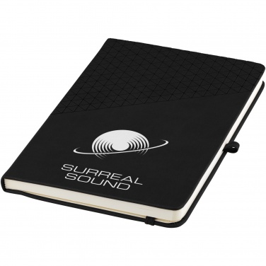 Logo trade promotional merchandise photo of: Theta A5 hard cover notebook