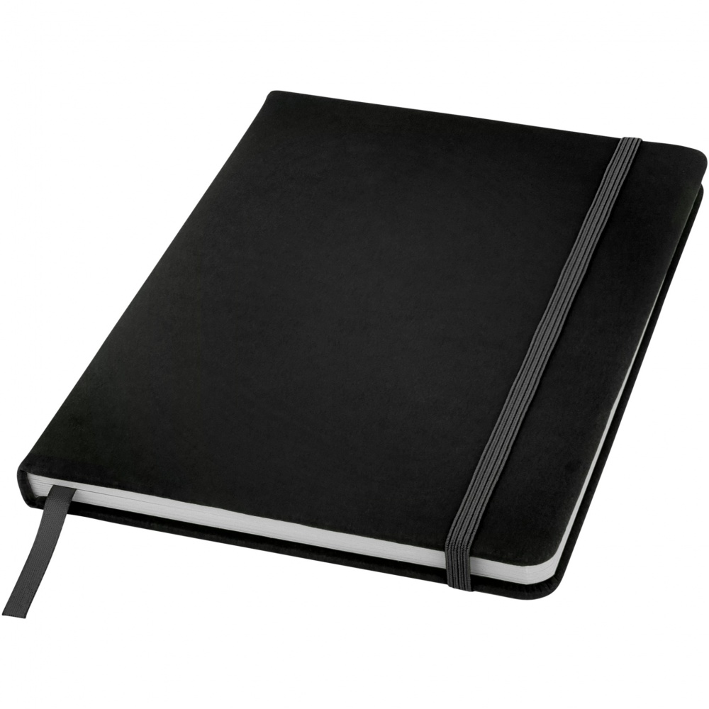 Logo trade promotional gift photo of: Spectrum A5 hard cover notebook