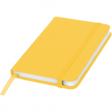 Logo trade corporate gifts image of: Spectrum A6 hard cover notebook