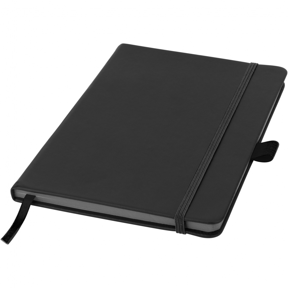 Logo trade promotional giveaway photo of: Colour-edge A5 hard cover notebook